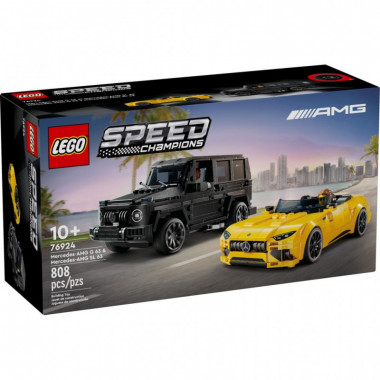 Конструктор LEGO Speed Champions Mercedes-AMG G 63 и Mercedes-AMG SL 63 (76924) (20360)