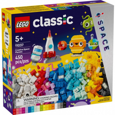 Конструктор LEGO Classic Творческие космические объекты 450 деталей (11037) (7560)