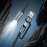 Кабель-світильник HOCO UA38C USB/Type-C to LED light adapter cable Black (6942007647755) (14760)