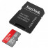 Карта пам'яті microSDXC (UHS-1) SanDisk Ultra 128Gb class 10 A1 (140Mb/s) (adapter SD) Imaging Packaging (SDSQUAB-128G-GN6IA) (18760)