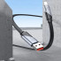 Кабель HOCO U119 USB to Type-C 5A, 1.2m, nylon, aluminum connectors, Black (6942007605007) (19760)
