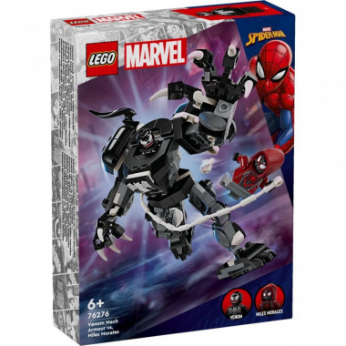 Конструктор LEGO Super Heroes Робот Венома vs. Майлз Моралез 134 деталей (76276) (11860)