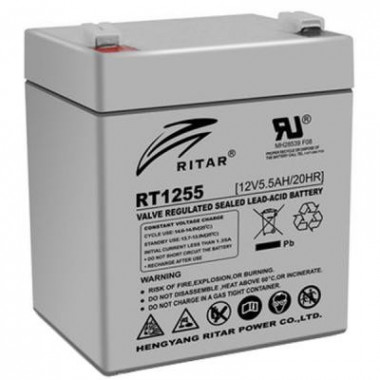 Батарея к ИБП Ritar AGM RT1255, 12V-5.5Ah (RT1255) (15860)