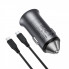 Автомобільний зарядний пристрій ACEFAST B16 95W (USB-A+USB-C) dual port metal car charger set (P5) Metal Gray (6974316285304) (19860)