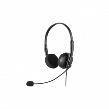 Наушники Sandberg Office Headset 3,5мм Black (325-41) (21860)