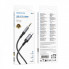 Аудіокабель BOROFONE BL24 Type-C to 3.5mm male, nylon braid, 1m, Metal Grey (6941991118982) (15270)