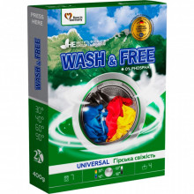 Стиральный порошок Wash&Free Universal Горная свежесть 400 г (4262396141897) (21270)
