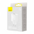 Мережевий зарядний пристрій Baseus Compact Quick Charger 2U+C 30W EU White (CCXJ-E02) (370)