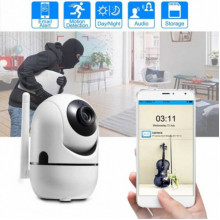 Камера видеонаблюдения Y13G Wi Fi с функцией распознавания лица Type C iCam365 (9370)
