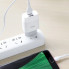 Мережевий зарядний пристрій з кабелем HOCO C73A Glorious dual port charger set(Micro) 12W White (6931474713063) (470)