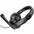 Наушники игровые с микрофоном HOCO W103 Magic tour AUX / USB проводные, с оголовьем Черные (18670)