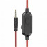 Наушники игровые с микрофоном HOCO W103 Magic tour AUX / USB проводные, с оголовьем Черные (18670)