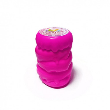 Вязкая масса "Fluffy Slime" FLS-01-01U с сюрпризом Розовый