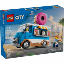 Конструктор LEGO City Грузовик с пончиками (60452) (11870) Конструктор LEGO City Грузовик с пончиками (60452) (11870)