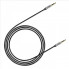 Аудіокабель Baseus M30 3.5mm male to 3.5mm male, nylon braid, 1m Silver+Black (CAM30-BS1) (18870)