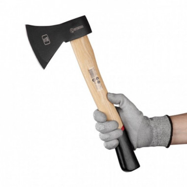 Топор 600 г, ручка пекан, 48-57 HRC INTERTOOL HT-0256 (20870)