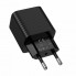 Сетевое зарядное устройство адаптер HOCO CS84A 1USB/1Type-C, 30W, поддержка быстрой зарядки PD/QC/FCP/AFC Черный (18970)
