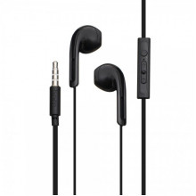 Навушники HOCO M39 Rhyme sound earphones with microphone Black (6957531079767) (15180)