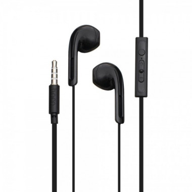 Навушники HOCO M39 Rhyme sound earphones with microphone Black (6957531079767) (15180)