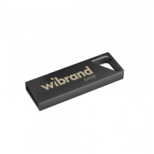 Флеш-накопичувач Wibrand USB 2.0 Stingray 64Gb Grey (WI2.0/ST64U5G) (180)