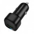 Автомобільний зарядний пристрій BOROFONE BZ34 Cloud single port QC3.0 car charger Black (6941991122255) (17480)