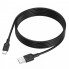 Кабель BOROFONE BX113 Lenny silicone charging data cable Type-C(L=2M) Black (6941991115509) (20480)