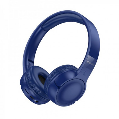 Бездротові накладні навушники BOROFONE BO32 Show BT headphones Blue (6941991118739) (8480)