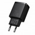 Сетевое зарядное устройство Baseus Compact Quick Charger USB+Type-C 20W Черный (CCXJ-B01) (3580)