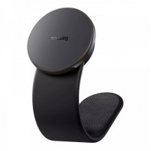 Автотримач для телефона з БЗП Baseus C02 Pro Series Magnetic Wireless Charging Car Mount Cluster Black (C40156000111-00) (14680)