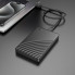 Зовнішня кишеня для накопичувача HOCO HB46 USB3.0 2.5-inch SATA hard drive enclosure Black (6942007628266) (19680)