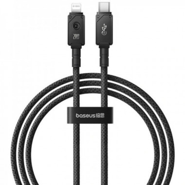 Кабель Baseus Unbreakable Series Fast Charging Data Cable Type-C to iP 20W 2m Cluster Black (P10355803111-01) (14980)