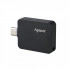 Портативний SSD Apacer AS714 512GB USB 3.2 Gen.2 Read/Write 1000MB/s Black (AP512GAS714B-1) (18980)