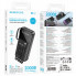 Зовнішній акумулятор BOROFONE BJ76A Smart power bank with 4 cables(20000mAh) Black (6941991120053) (21190)