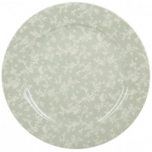 Набір 3 тарілки обідні "Floral Green" Ø27см, порцеляна (19290)