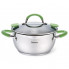 Каструля Fissman Charlotte 4.7л з кришкою-друшляком (1390)