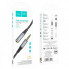 Аудiокабель HOCO UPA20 3.5mm male to 3.5mm female, nylon braid, 1m, Metal Gray (6931474762153) (15390)