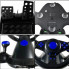 Руль игровой с педалями и коробкой передач для ноутбука пк ps2 ps3 pc usb vibration steering wheel гонки (22390)