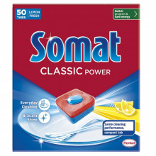 Таблетки для посудомоечных машин Somat Classic Power 50 шт. (9000101809817/9000101830675) (7390)