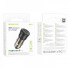 Автомобільний зарядний пристрій BOROFONE BZ25 Journey PD38W(1C1A) car charger Transparent Black (6941991106965) (17490)