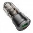 Автомобільний зарядний пристрій BOROFONE BZ25 Journey PD38W(1C1A) car charger Transparent Black (6941991106965) (17490)