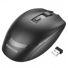 Маніпулятор миша BOROFONE BG7 Platinum 2.4G business wireless mouse Black (6974443389982) (20490)