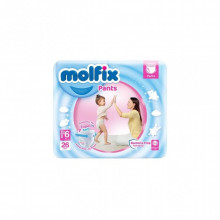 Подгузники Molfix Трусики 6 Extra Large 15+ кг 20 шт (8690536842643) (22490)