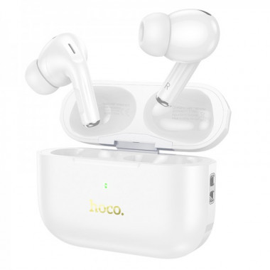 Бездротові навушники HOCO EW56 Plus Generoso true wireless ANC noise reduction BT headset White (6942007606707) (8490)