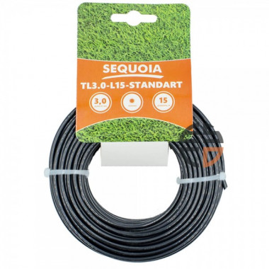 Косильная леска SEQUOIA TL3.0-L15-Standart (1590)