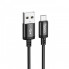 Кабель HOCO X89 Wind charging data cable Micro Black (6931474784346) (14690)
