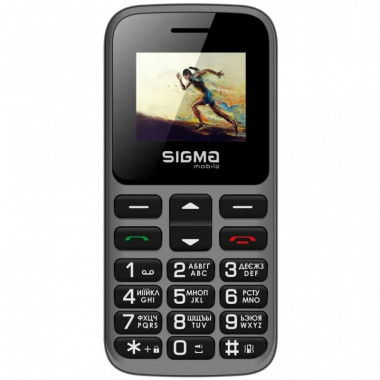 Мобильный телефон Sigma Comfort 50 HIT2020 Grey (4827798120927) (16690)