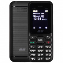 Мобильный телефон 2E S180 2024 Black (694743653885) (16890)