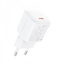 Мережевий зарядний пристрій ACEFAST A118 PD30W mini GaN USB-C fast charger (6974316285366) (18990)