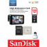 Карта памяти SanDisk 128GB microSDXC class 10 UHS-I U3 V30 High Endurance (SDSQQNR-128G-GN6IA) (18201)