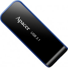 Флеш-накопичувач Apacer USB 3.2 Gen 1 AH356 32GB Black (AP32GAH356B-1) (201) Флеш-накопичувач Apacer USB 3.2 Gen 1 AH356 32GB Black (AP32GAH356B-1) (201)
